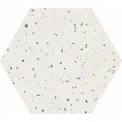 123385 TERRAZZO WHITE COLOURS (1 сорт)