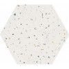 123385 TERRAZZO WHITE COLOURS (1 сорт)