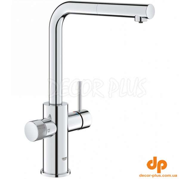 30590000 GROHE Blue Pure Minta Змішувач для кухні для подачі технічної і фільтрованої води, хром (1 сорт)