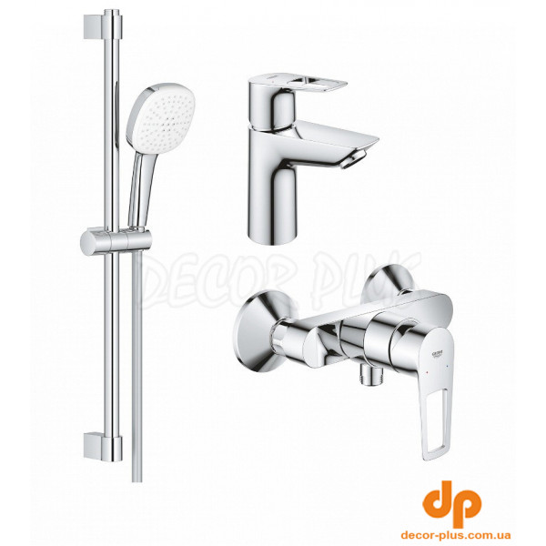 Набір змішувачів для душу 3 в 1 Bau Loop New UA123220S1 Grohe