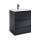 Шафка з умивальником Alpine Unik 600 Black matt A852015532 Roca