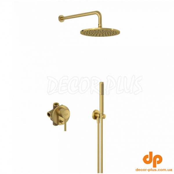 Душова система 7 в 1 Bozz 38736N076 Brushed gold Kludi