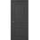 Міжкімнатні двері Папа Карло ML-1202 темно сірий супермат
