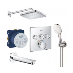 Душова система Grohtherm з Tempesta 250 Cube UA26415SC6 Grohe