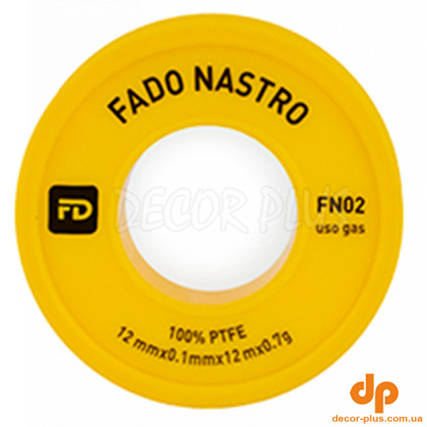 FN02 Стрічка ФУМ FADO 12мм*0.1мм*12м*0.7г ГАЗ (1 сорт)