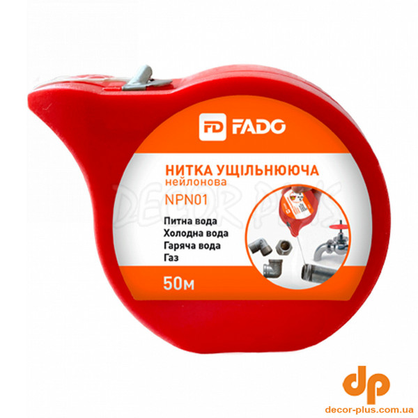 NPN01 Нитка ущільнююча нейлонова Fado 50м (1 сорт)