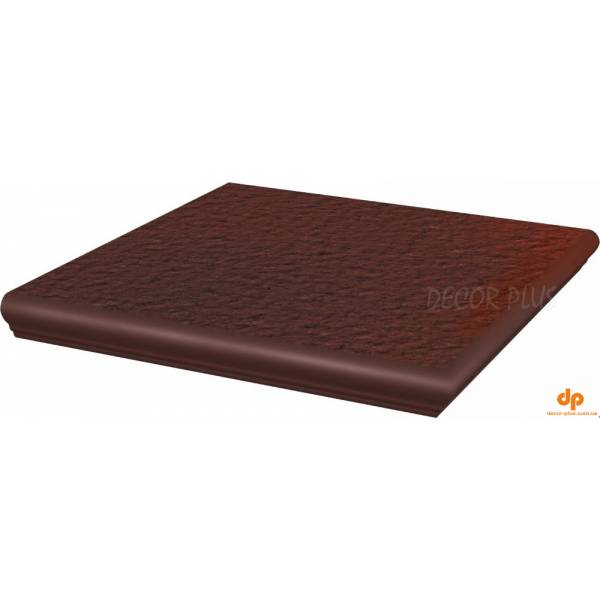 Сходинка з капіносом кутова Cloud Brown STR 330x330x11 Paradyz