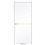 Міжкімнатні двері Stil Doors LOFT ALUMINIUM Білий Матмолдинг Золото