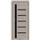 Міжкімнатні двері Stil Doors NICE Капучино BLK