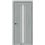 Межкомнатные двери КФД LACRIMA Альба Пепельная Сатин
