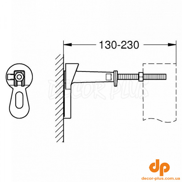 Комплект Набір UA388400WG +кнопка 38732000