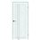 Міжкімнатні двері КФД PRAGUE Бетон Білий Сатин