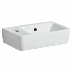 Раковина SELNOVA Compact 40 см, з/о зліва, скорочений виліт