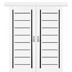 Раздвижные двери VND-01 ясень белый