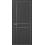 Міжкімнатні двері Папа Карло  PL-30 темно сірий супермат