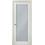 Міжкімнатні двері Папа Карло ML-00 ясен білий скло сатин 2х сторонній