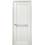 Міжкімнатні двері Папа Карло ML-63 ясен білий скло сатин 2х сторонній