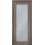 Міжкімнатні двері Папа Карло ML-00 дуб ciрий скло сатин 2х сторонній