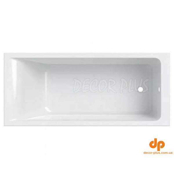 Ванна прямокутна з ніжками Selnova Square 170x75 554.385.01.1 Geberit