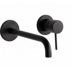 Змішувач для умивальника Spillo Up Black matt F3051LX9NS Fima