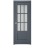 Двері міжкімнатні Terminus Неокласик 604 антрацит ПЗ