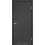 Межкомнатные двери Korfad DLP-01 антрацит Anthracite