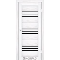 Межкомнатные двери Korfad FL-05 белая лиственица BLK