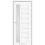 Двери межкомнатные Leador LORENZA белый мат сатин белый