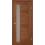 Двері міжкімнатні Leador LORENZA браун сатин бронза