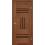 Двері міжкімнатні Leador GELA браун BLK