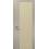 Міжкімнатні двері Папа Карло PL 13 Дуб кремовий брошований скло бежеве (1015)