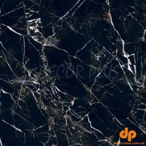 Грес ASHFORD Black 60x60 R Full Lappato