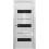 Межкомнатные двери Albero PRAGA белый gloss BLK