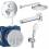 Набір змішувачів 5 в 1 Essence UA26417SC1L Grohe