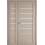 Півторні двері Леона дуб молочний