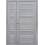 Полуторные двери  Виченца C1 жемчуг серебряный GRF