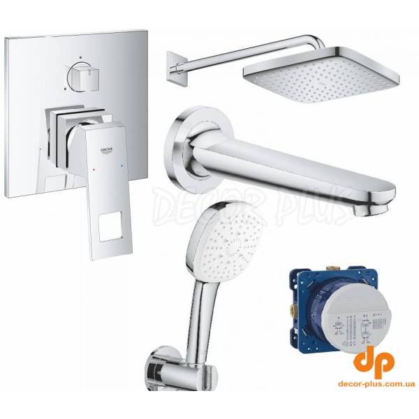 Набір змішувачів 5 в 1 Eurocube UA26417SC0L Grohe