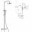 680850500 Logo Dual 200 Душова система д/душа, хром
