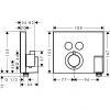 15765000 ShowerSelect/Fixfit Зовнішня частина термостата