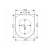 5684HR01 OMNIA ARCHITECTURA Унітаз підвісний DirectFlush + 98M9C101 Кришка