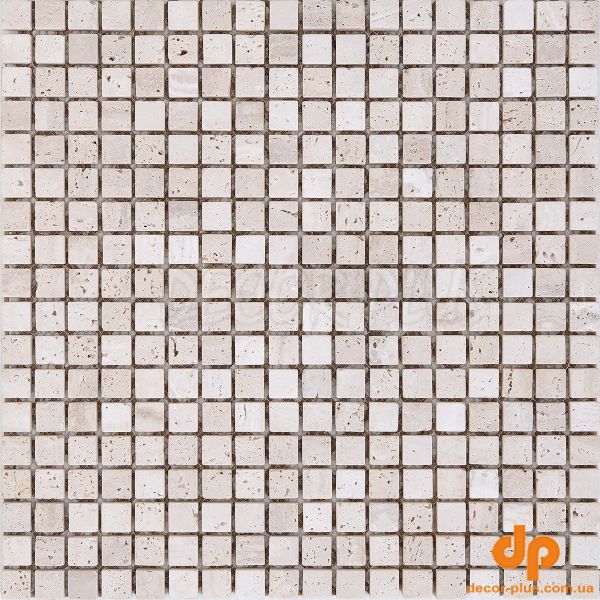 K-MOS TRAVERTINO T.U. BIANCO (15X15)