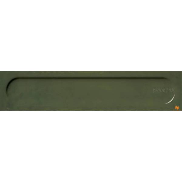 Плитка стінова Monpelli Olive Cegielka B STR Блиск 65x298 Paradyz