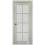 Двері міжкімнатні Термінус SYNCHRO  модель 601 PО  Alaska  скло матове світле + решітка