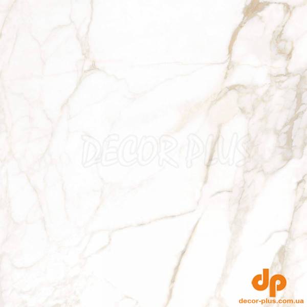 Плитка керамогранітна 3G0580 Imperial Білий RECT 600x600x8 Golden Tile