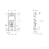 458.126.00.1 Duofix Комплект (3в1) інсталяції д/унітазу