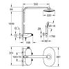 26250000 Rainshower System SmartControl 360 Душова система д/душу з термостатом