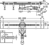 721671 Advantix Vario Душовий лоток 300-1200mm, низький