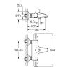 34567000 Grohtherm 800 Термостат д/ванни