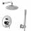 KITLIG015CR  LIGHT Комплект душової системи, хром