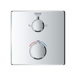 24079000 Grohtherm Thermostatic Зовнішня частина термостату прихованого монтажу на 2 споживачі